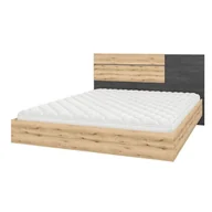 Łóżka - Łóżko BAFRA - 31 z drabinką | 160x200 | Dąb Artisan / Sosna Norweska - miniaturka - grafika 1