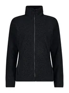 Kurtki i kamizelki sportowe damskie - CMP Kurtka hybrydowa w kolorze czarnym - miniaturka - grafika 1