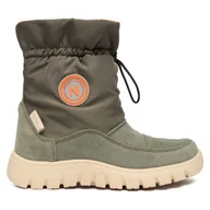 Buty dla dziewczynek - Śniegowce Naturino Varna 2 Wp. 3001578-01-1F23 S Zielony - miniaturka - grafika 1