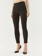 Spodnie damskie - Rinascimento Spodnie materiałowe CFC0116017003 Czarny Slim Fit - miniaturka - grafika 1