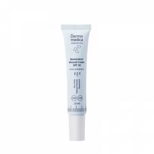 DermoMedica 0.1% Retinal Cream + Resveratrol Mineral Cream SPF 30 ZESTAW Krem z retinalem, bakuchiolem, niacynamidem i resweratrolem 30 ml + Przeciwstarzeniowy krem z resweratrolem i filtrem 15 ml - Zestawy kosmetyków damskich - miniaturka - grafika 1