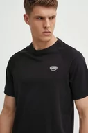 Koszulki męskie - Hummel t-shirt bawełniany hmlLGC KAI REGULAR HEAVY T-SHIRT męski kolor czarny z aplikacją 223989 - miniaturka - grafika 1