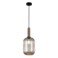 Lampy sufitowe - Italux Antiola PND-5588-1L-BRO+AMB PND-5588-1L-BRO+AMB - miniaturka - grafika 1