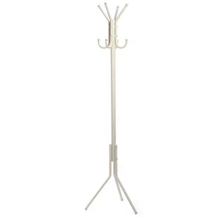5five Simple Smart Wieszak stojący na płaszcze stylowy mebel w kolorze białym do korytarza lub przedsionka 172 cm B00FDSJ8VQ - Wieszaki i stojaki - miniaturka - grafika 1
