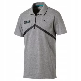 Koszulka PUMA MAPM POLO MERCEDES F1 AMG bawełna M - Koszulki męskie - miniaturka - grafika 1