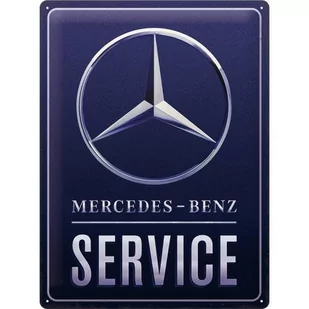 Tablica szyld MERCEDES-BENZ SERVICE blacha 30x40 - Akcesoria motoryzacyjne - miniaturka - grafika 1
