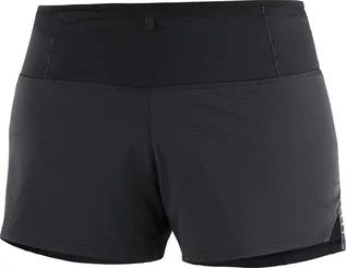 Spodnie sportowe damskie - Salomon Spodenki Sense Short W Black C12740 - grafika 1