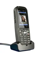 Telefonia VoIP - AGFEO DECT 75 IP telefon VoIP Czarny TFT - miniaturka - grafika 1