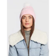 Czapki damskie - Czapka New Era New York Yankees Chenille Beanie 60284837 Różowy - miniaturka - grafika 1