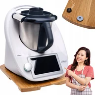 Akcesoria i części AGD - PODSTAWKA POD THERMOMIX DESKA TM5 TM6 DĄB TERMOMIX ANTYWIBRACYJNA DREWNIANA - miniaturka - grafika 1