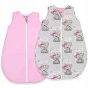 Śpiworki dla dzieci - CAŁOROCZNY ŚPIWOREK NIEMOWLĘCY DO SPANIA BAWEŁNA - miniaturka - grafika 1