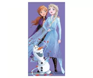Okrycia kąpielowe dla dzieci - Ręcznik kąpielowy plażowy KRAINA LODU FROZEN 70x140 Bawełna - miniaturka - grafika 1