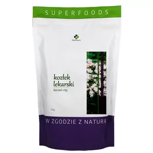 Medfuture Cięty korzeń kozłka lekarskiego - 50 g - Zioła - miniaturka - grafika 1