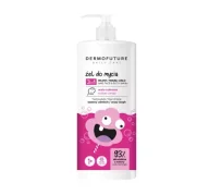 Kosmetyki do kąpieli - DermoFuture Żel do Mycia 3 w 1 Wata Cukrowa 500 ml - miniaturka - grafika 1
