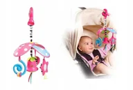 Karuzele dla niemowląt - Tiny Love Karuzela Kompaktowa Przenośna na Klips Róż Mała Księżniczka - miniaturka - grafika 1