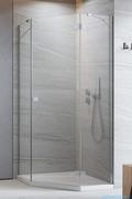 Kabiny prysznicowe - Radaway Essenza Ptj kabina pięciokątna 90x80cm prawa szkło przejrzyste 1385010-01-01R/1385053-01-01 - miniaturka - grafika 1