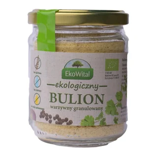 Bulion warzywny granulowany bez oleju palmowego BEZGL. BIO 125 g 5908249976368 - Buliony i przyprawy w kostkach - miniaturka - grafika 1