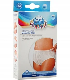 Canpol Babies Air Comfort Disposable Maternity Briefs M majtki poporodowe 5 szt dla kobiet - Bielizna lecznicza - miniaturka - grafika 4