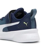 Buty dla dziewczynek - PUMA Flyer Runner V INF, Unisex buty dziecięce, Club Navy-Gray Skies White, 23 EU, Club Navy Gray Skies Puma Biały, 23 EU - miniaturka - grafika 1