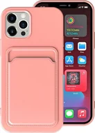 Etui i futerały do telefonów - Etui König Design kompatybilne z Apple iPhone 12 Pro Max plastikowe miękkie etui na telefon - Etui na telefon komórkowy różowe - miniaturka - grafika 1