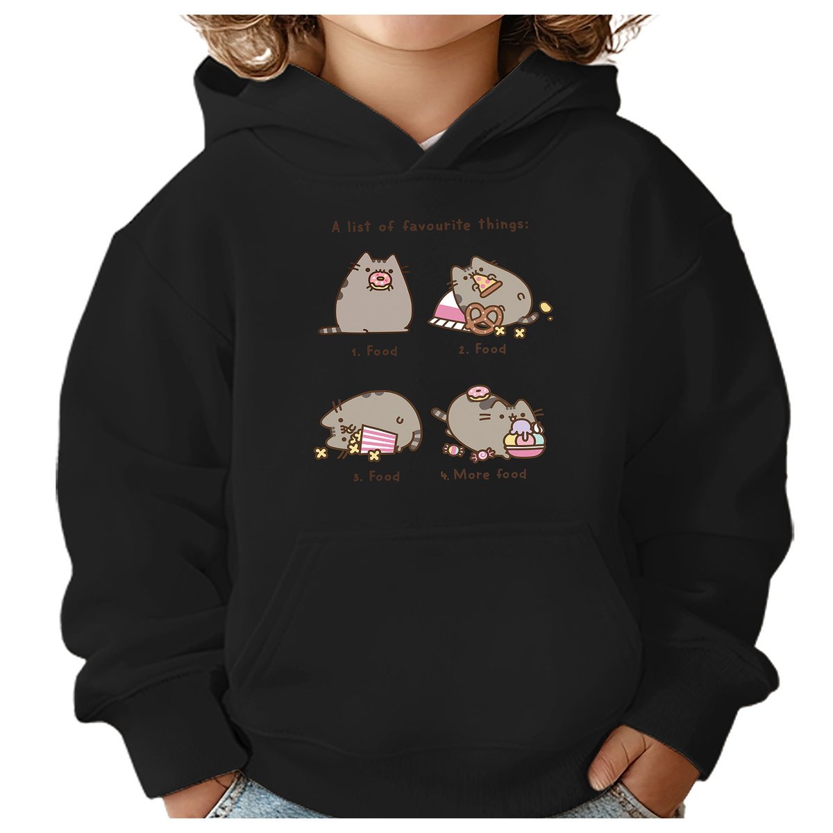 BLUZA DZIECIĘCA PUSHEEN KOT 110-116 DLA DZIEWCZYNKI CHŁOPCA PREZENT