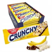 Przekąski dla dzieci - Baton Crunchy bananowy podlany czekoladą 40g - zestaw 25 sztuk - miniaturka - grafika 1