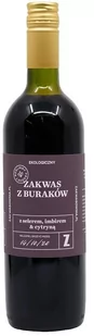 Zakwas ekologiczny z buraków, selera, imbiru i cytryn 0,7l Zdrowe kiszonki Zakwasownia - Zdrowa żywność - miniaturka - grafika 1