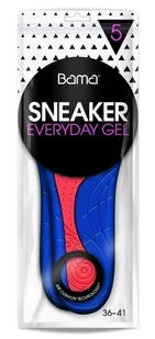 Wkładki do butów żelowe BAMA SNEAKER GEL-44/45 - Akcesoria obuwnicze - miniaturka - grafika 1
