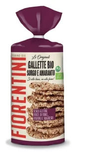 Fiorentini WAFLE Z SORGO I AMARANTUSA BEZGLUTENOWE BIO 120 g - - Zdrowa żywność - miniaturka - grafika 2