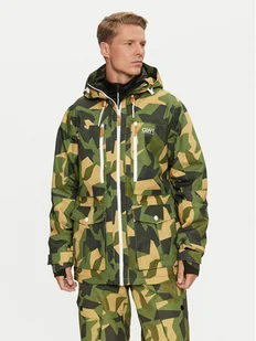 Colourwear Kurtka narciarska Falk Jacket M 7010290 Zielony Regular Fit - Kurtki narciarskie - miniaturka - grafika 1