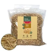 Akcesoria do hodowli zwierząt - REAL NATURE Złota słoma 1 kg - miniaturka - grafika 1