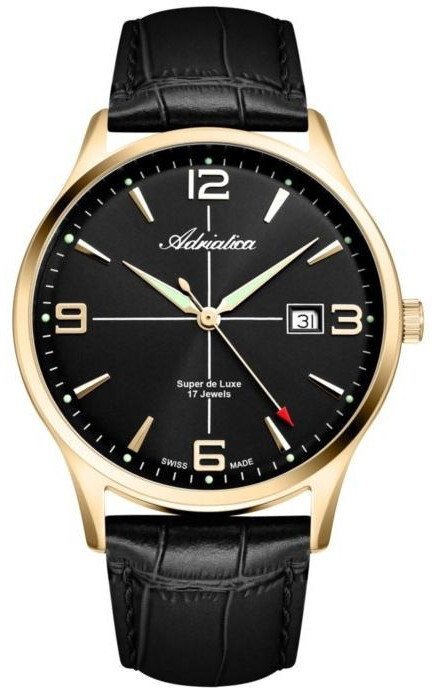 Zegarek męski Adriatica A8331.1254M czarny