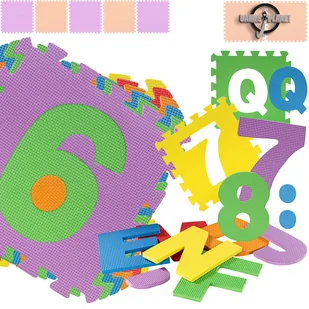 MATA PUZZLE EDUKACYJNE EVA DLA DZIECI ALFABET - Maty edukacyjne - miniaturka - grafika 5