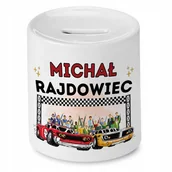 Skarbonki - Skarbonka 330 ml Dla Michała Syna Dziecka Prezent z Nadrukiem ze Zdjęciem - miniaturka - grafika 1