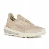 Buty sportowe damskie - Buty damskie Geox Spherica Actif light sand 39 Eu - miniaturka - grafika 1