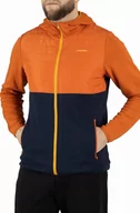 Kurtki i kamizelki sportowe męskie - Kurtka męska bambusowo-bawełniana Viking Creek Hoodie 5419 pomarańczowo-granatowy - miniaturka - grafika 1