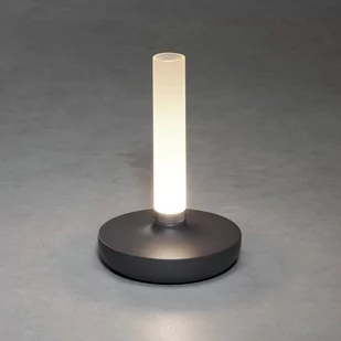 Konstsmide Stołowa LED Biarritz, IP54, akumulator, CCT, szara - Lampy ogrodowe - miniaturka - grafika 4