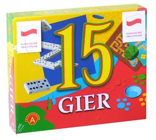 Alexander 15 Gier Planszowych 221000 - Gry planszowe - miniaturka - grafika 3