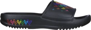 Skechers Klapki damskie Skechers Foamies In Love with Love 111321-BKMT 35 - Klapki i japonki damskie - miniaturka - grafika 1