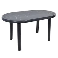 Stoły ogrodowe - Stół JANTAR owalny 135 x 80 cm - miniaturka - grafika 1