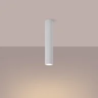 Lampy sufitowe - Plafon GLOOW 40 biały LED 3000K - 6.5x6.5x40cm Sollux - miniaturka - grafika 1