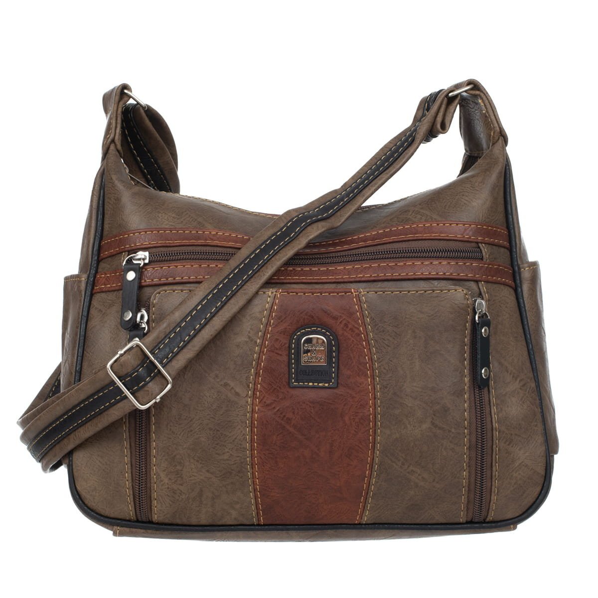 Średnia Torebka Damska Charm&Shape na ramię Choco