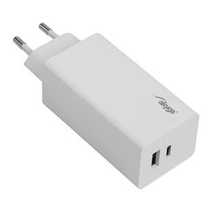Ładowarka sieciowa GaN USB-C USB-A Akyga AK-CH-20 PD3.0 5-20 V / 3A QC 100W - Ładowarki do telefonów - miniaturka - grafika 1