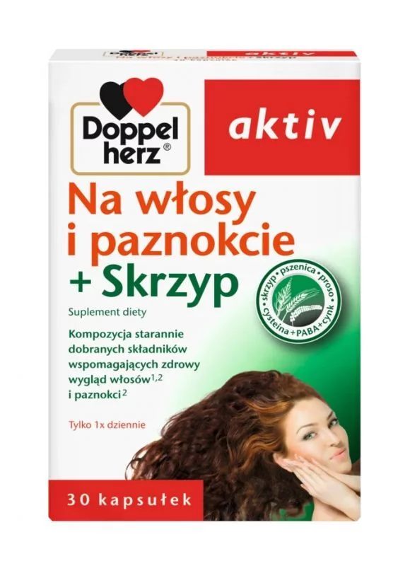 Queisser Pharma Doppelherz Aktiv Na Włosy i Paznokcie 30 szt.