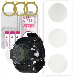 3x Folia hydrożelowa MATOWA do Garett Strong - apgo Smartwatch Hydrogel MATTE Protection Ochrona na ekran smartwatcha - Akcesoria do smartwatchy - miniaturka - grafika 1
