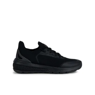 Damskie Sneakersy GEOX D SPHERICA ACTIF D35THA-06K7Z-C9999 – Czarny - Sneakersy damskie - miniaturka - grafika 1
