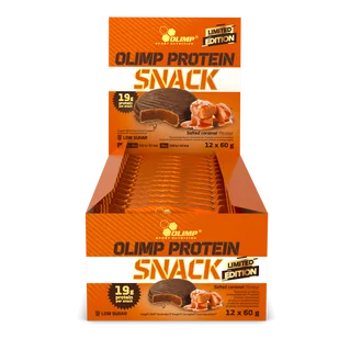 Olimp Protein Snack - 12 x 60 g Salted Caramel - Odżywki białkowe - miniaturka - grafika 1