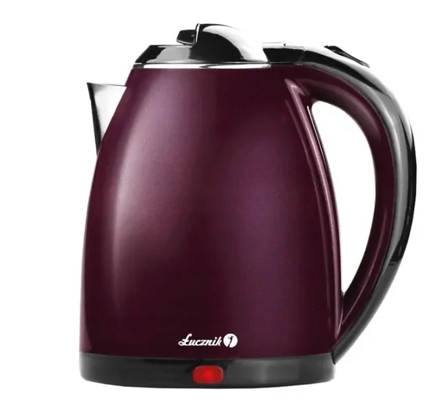 Czajnik Elektryczny Bezprzewodowy Stal Inox 1.8l Śliwkowy Royalty Line
