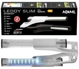 AQUAEL Lampa ledowa LEDDY SLIM 4,8W SUNNY DAY&amp;NIGHT BIAŁY - Oświetlenie akwarium - miniaturka - grafika 1