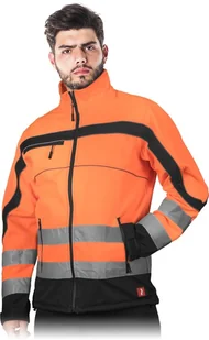 Kurtka ochronna pomarańczowo-czarny roz.XL - Odzież robocza - miniaturka - grafika 1